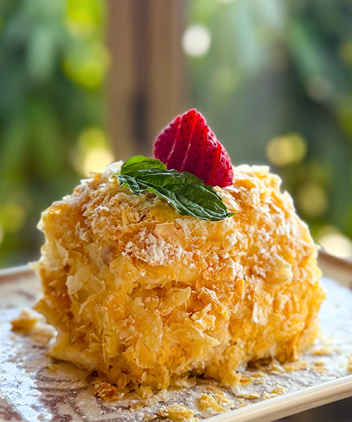 Napoleon Cake Erebuni Restaurant Ayia Napa