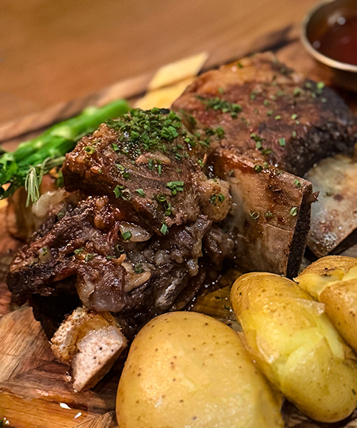 Slow-Roasted Beef Short Ribs Erebuni Restaurant Ayia Napa